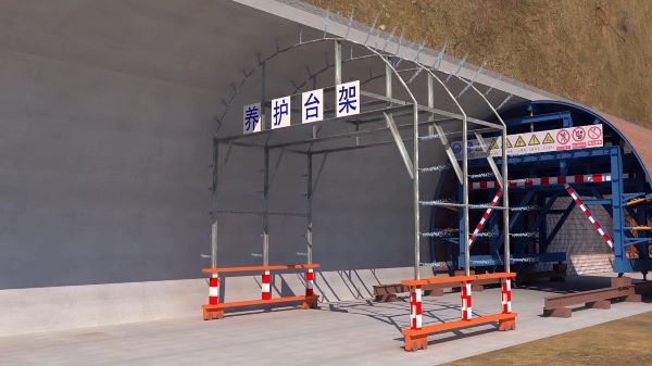 青白江区隧道施工动画制作公司 - 隧道施工工艺和施工方法 - 隧道施工汇报动画视频 - bim 工程施工动画